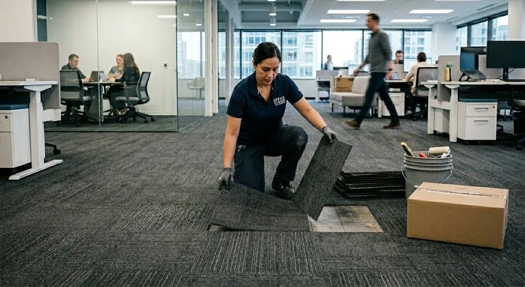 High-Performance Modular Carpet Tiles
