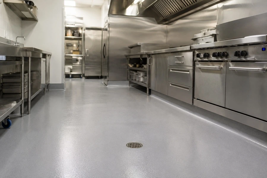 Commercial Kitchen Flooring Cost in Renton, Washington, United States